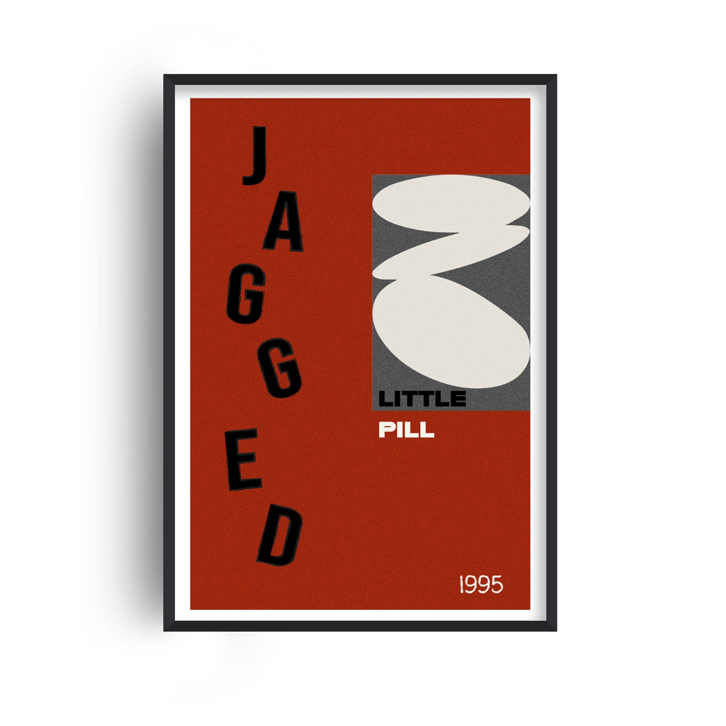 Jagged Little Pill Retro Giclée Art Print