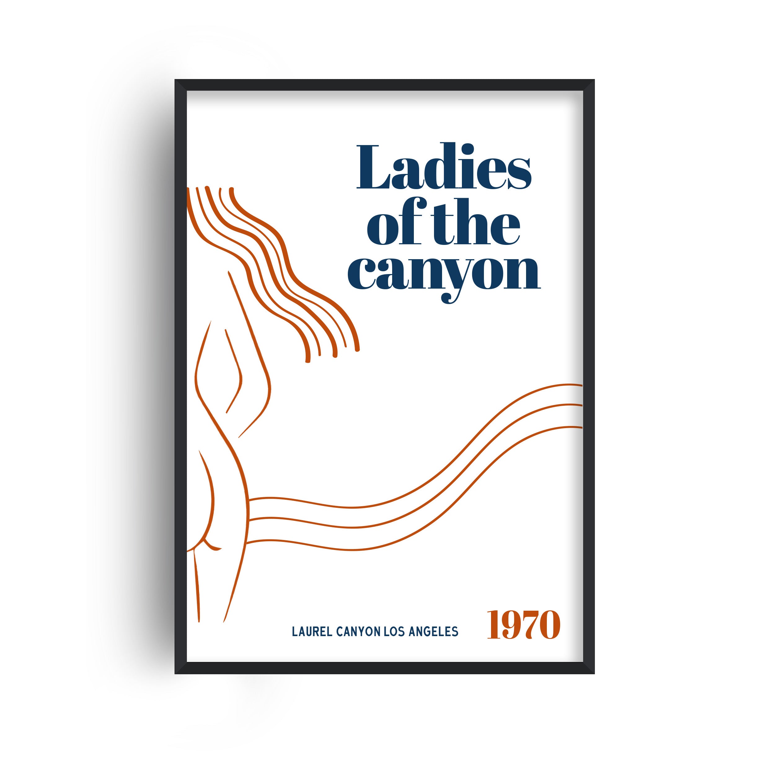 Ladies of the canyon Californian Giclée retro Art Print