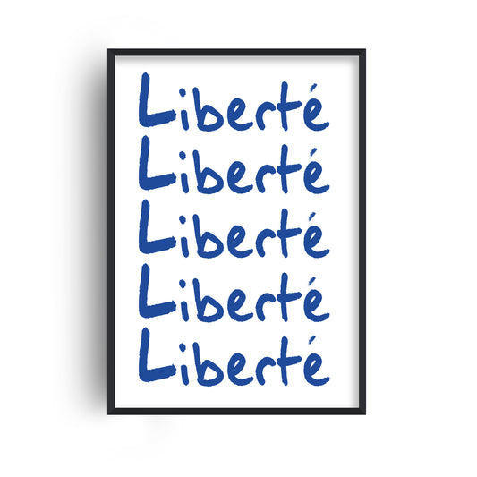 Liberté Retro Giclée Art Print