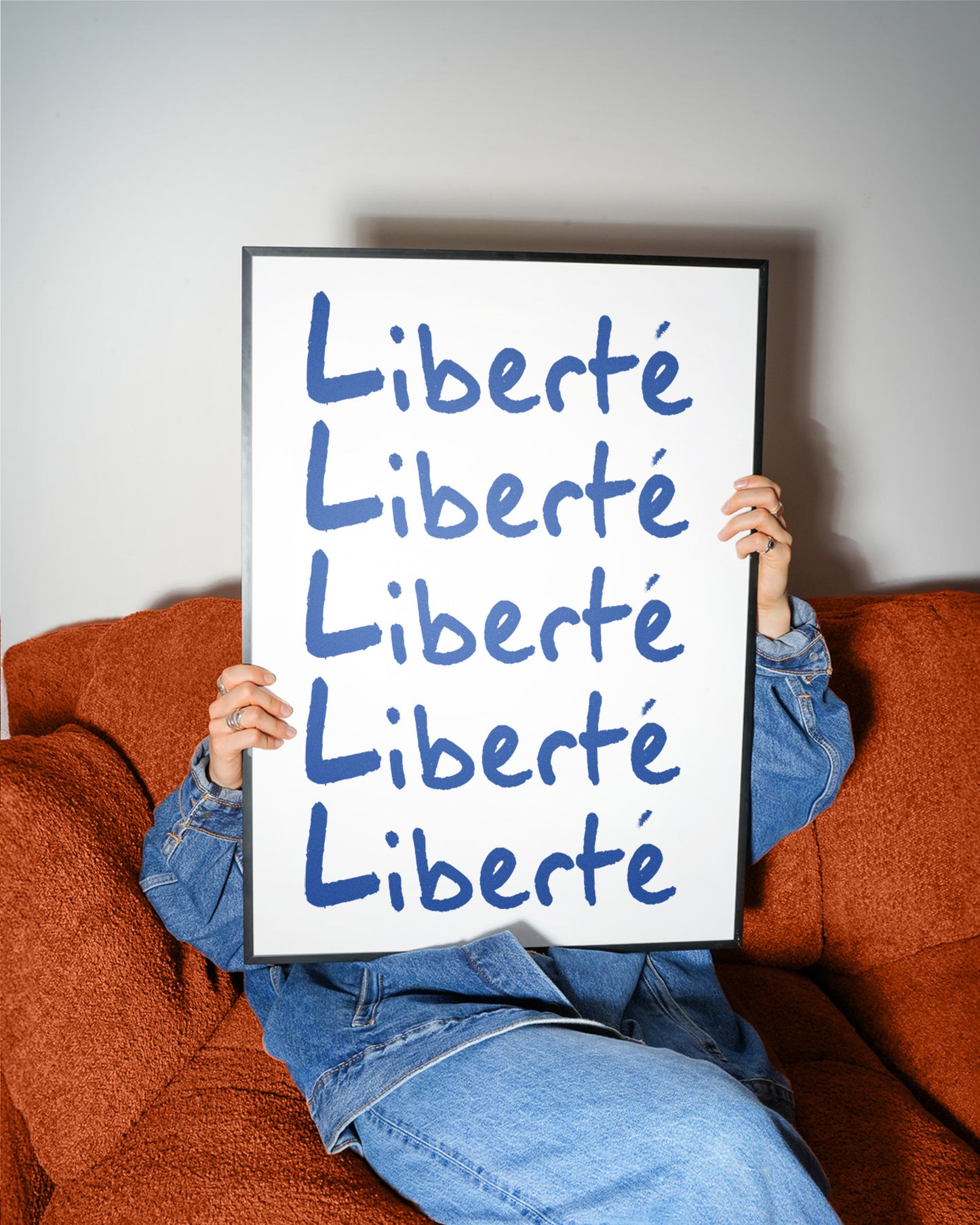 Liberté Retro Giclée Art Print