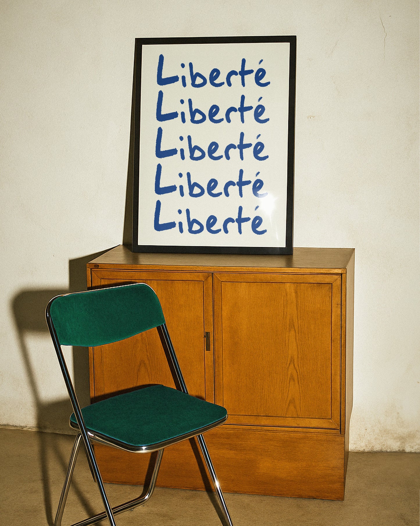 Liberté Retro Giclée Art Print