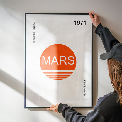 Life On Mars Giclée retro Art Print