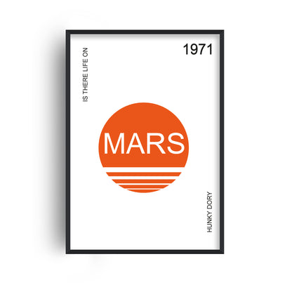 Life On Mars Giclée retro Art Print