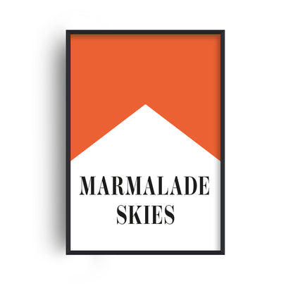 Marmalade Skies Retro Music Giclée Art Print