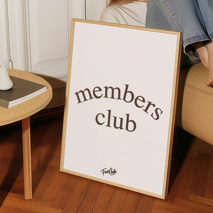 Fanclub Core Members Club Giclée Art Print