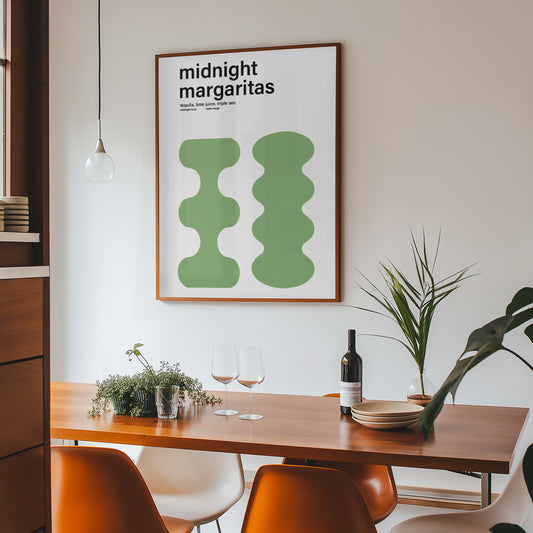 Midnight Margaritas Giclée Art Print