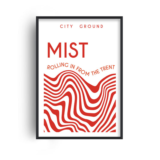City Ground NFFC Football Fanclub Giclée Art Print