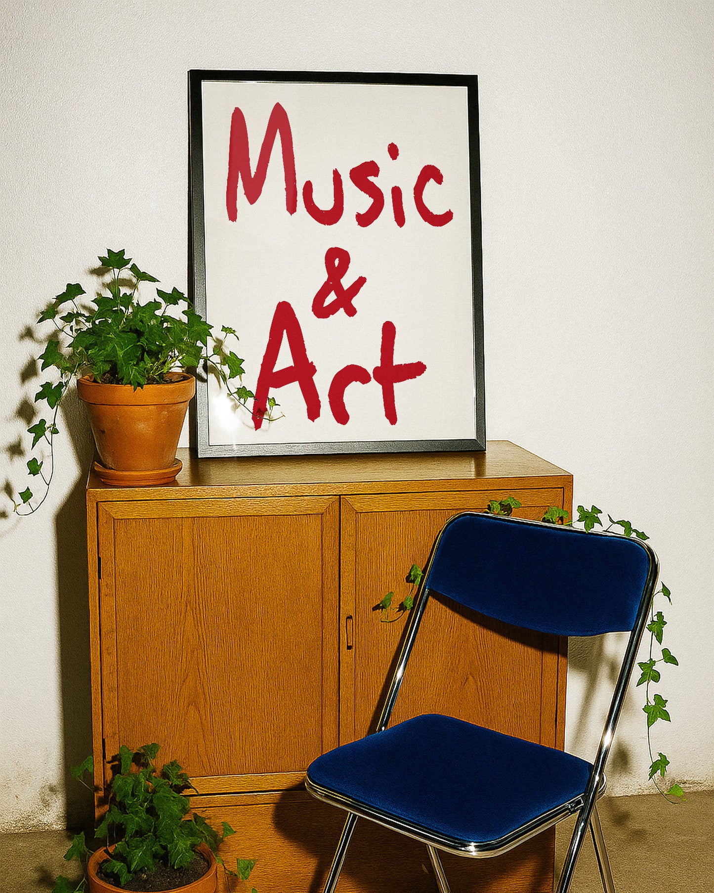 Music and Art Retro Giclée Art Print