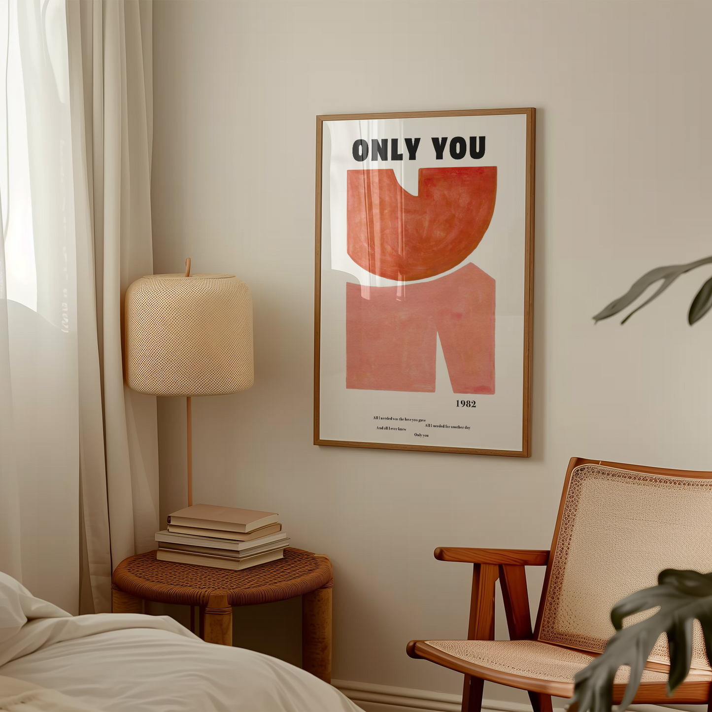 Only You 1980s music Inspired Giclée Art Print