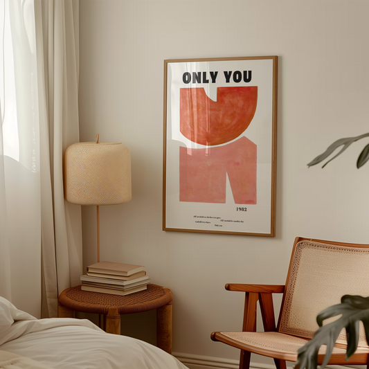 Only You 1980s music Inspired Giclée Art Print