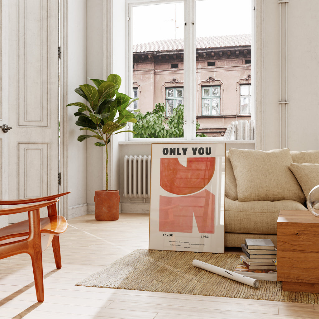 Only You 1980s music Inspired Giclée Art Print