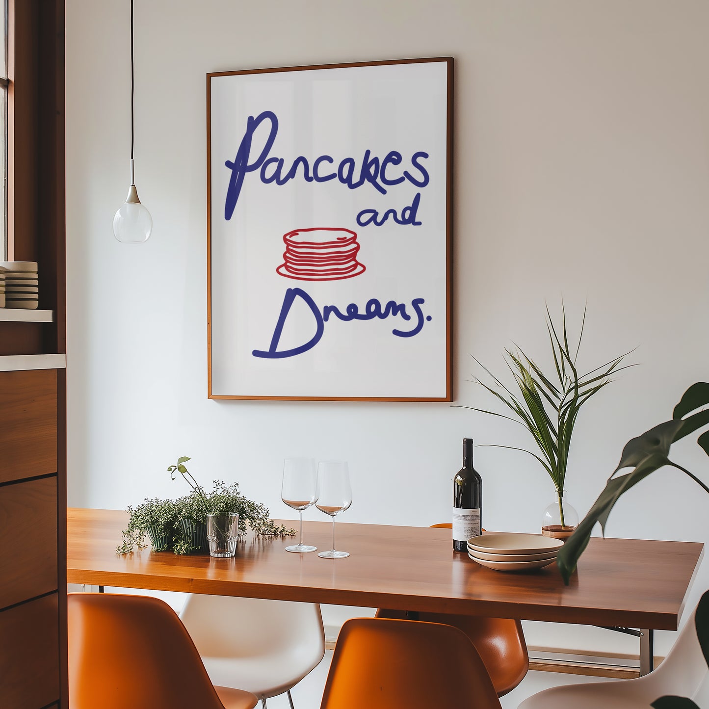 Retro Pancake Giclée Art Print
