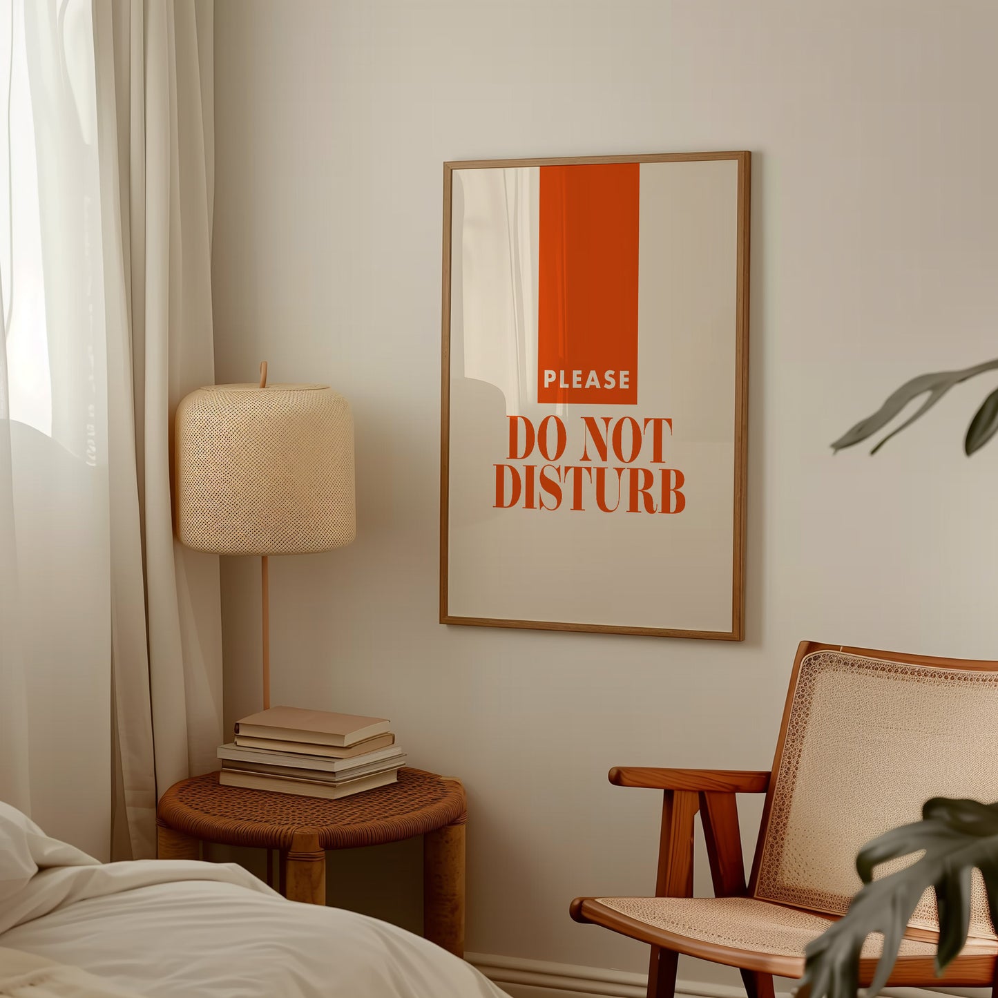 Do not disturb Retro Giclée Art Print