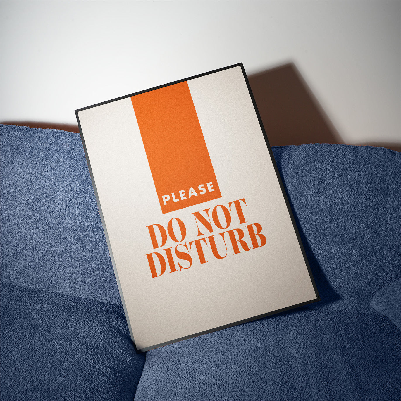 Do not disturb Retro Giclée Art Print