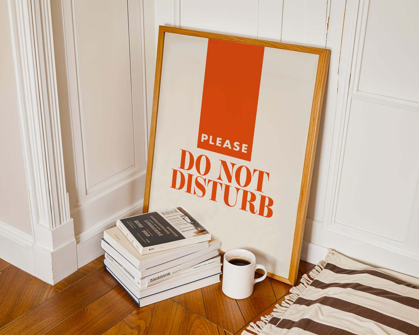 Do not disturb Retro Giclée Art Print