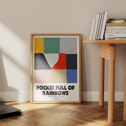 SECONDS SALE Pocket Full Of Rainbows Music Giclée Art Print