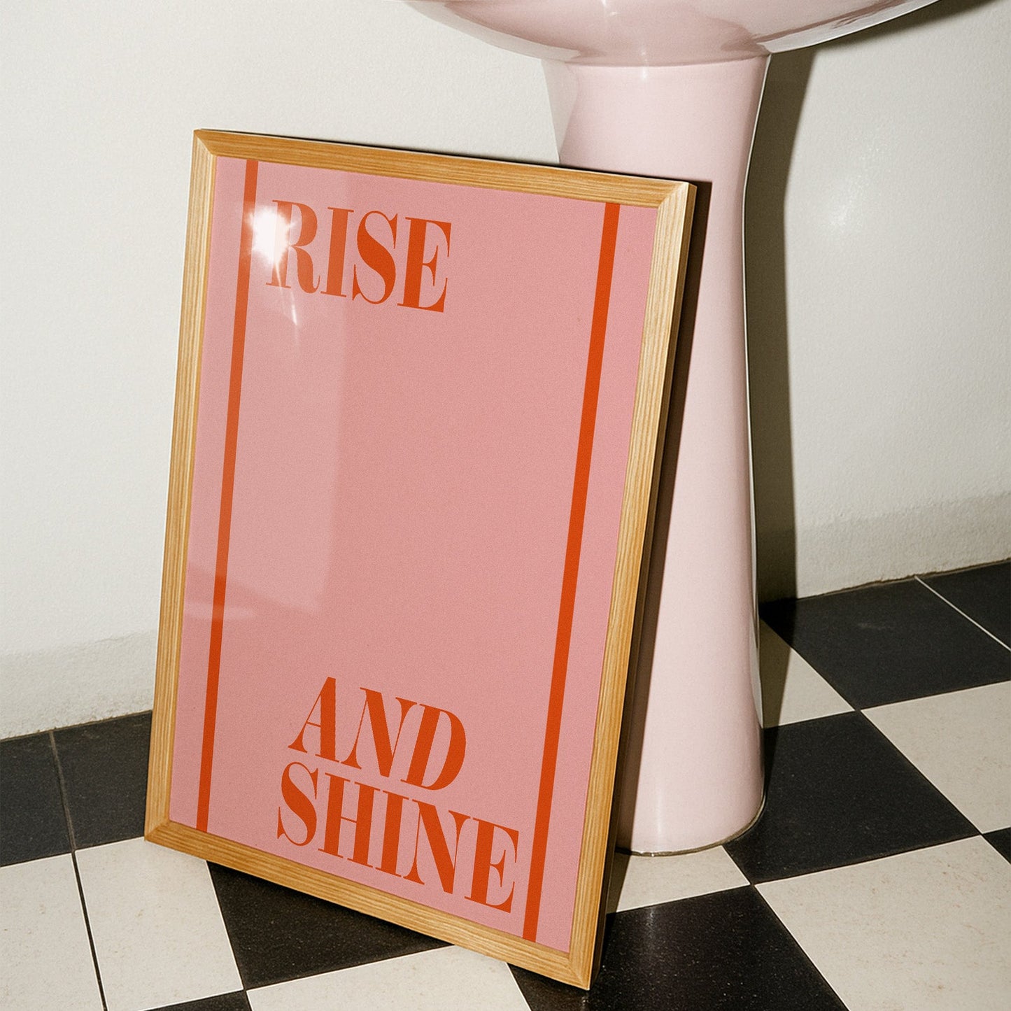 Rise and shine Retro Giclée Art Print