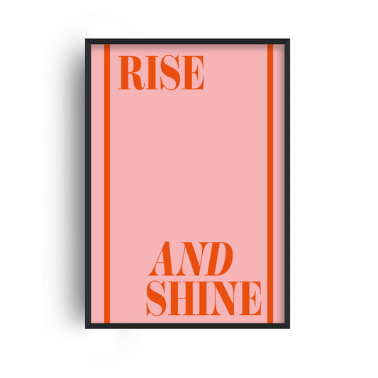 Rise and shine Retro Giclée Art Print