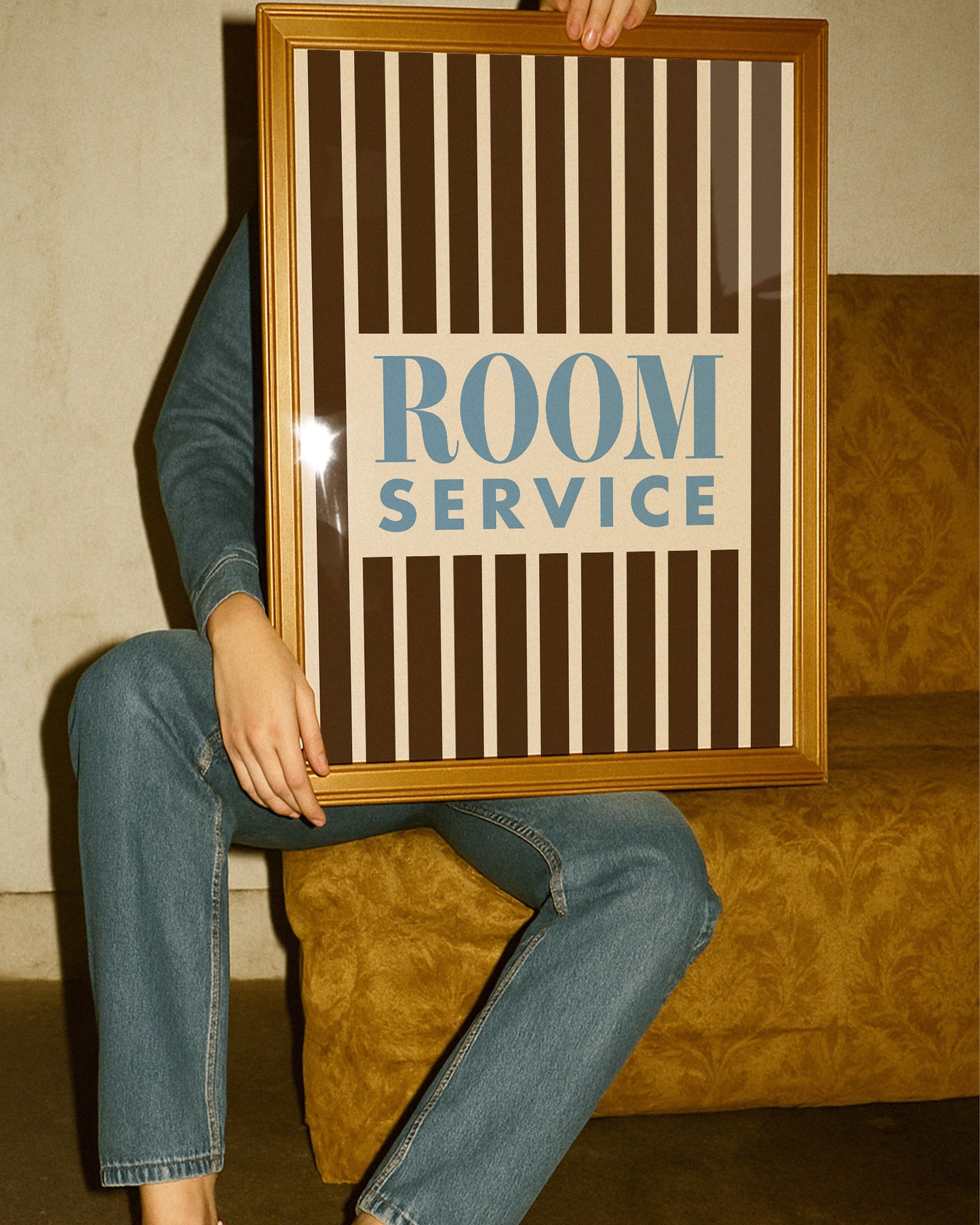 Room Service Retro Giclée Art Print