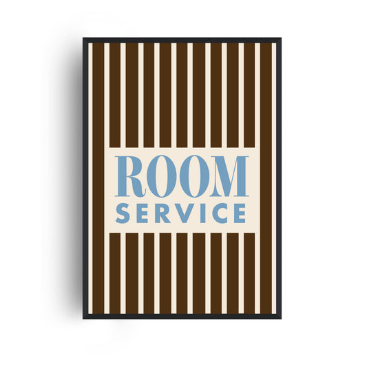 Room Service Retro Giclée Art Print