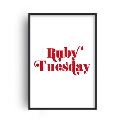 Ruby Tuesday Giclée Art Print