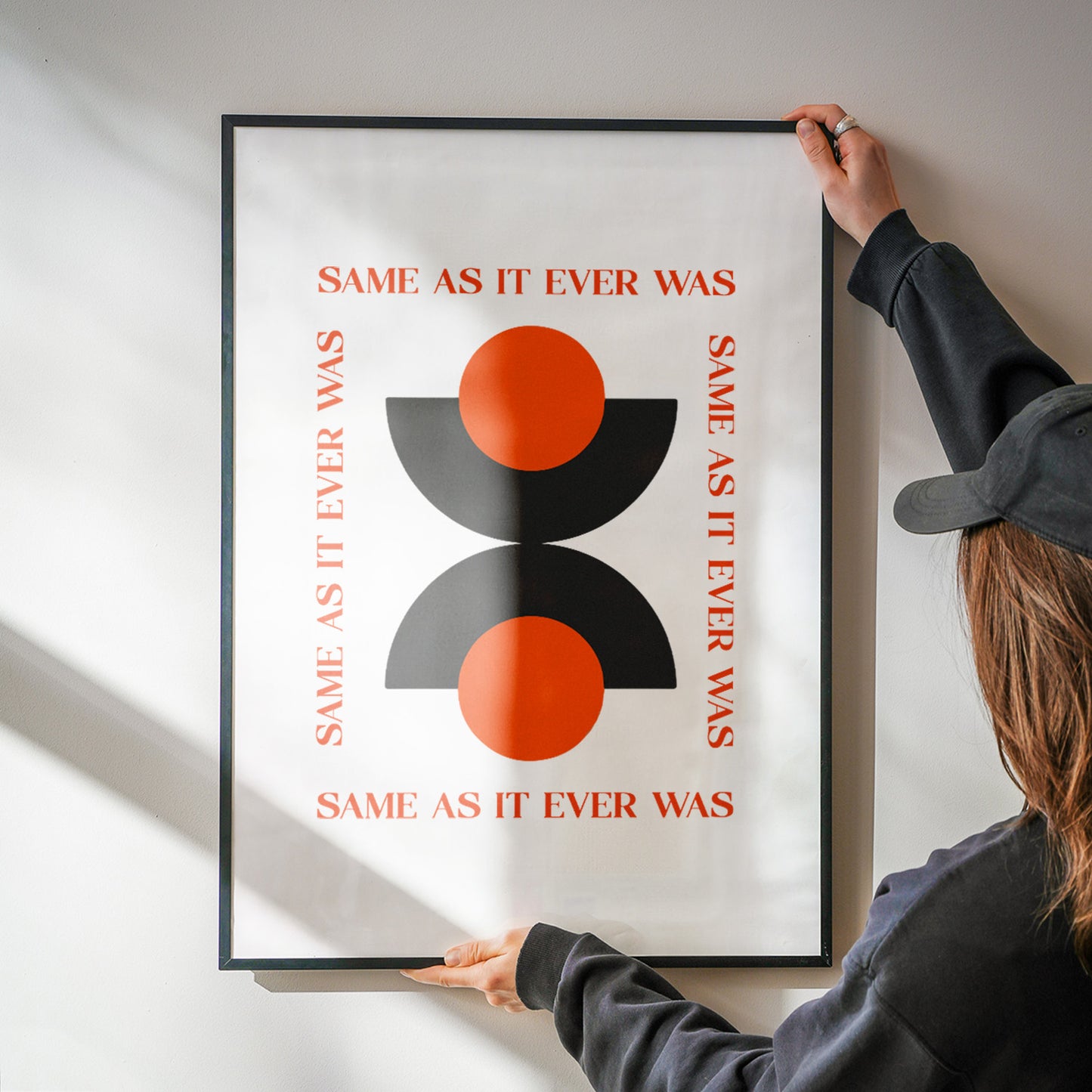 Same As It Ever Was Abstract Music Giclée Art Print
