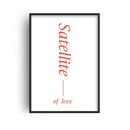 Satellite Of Love Retro Music Giclée Art Print