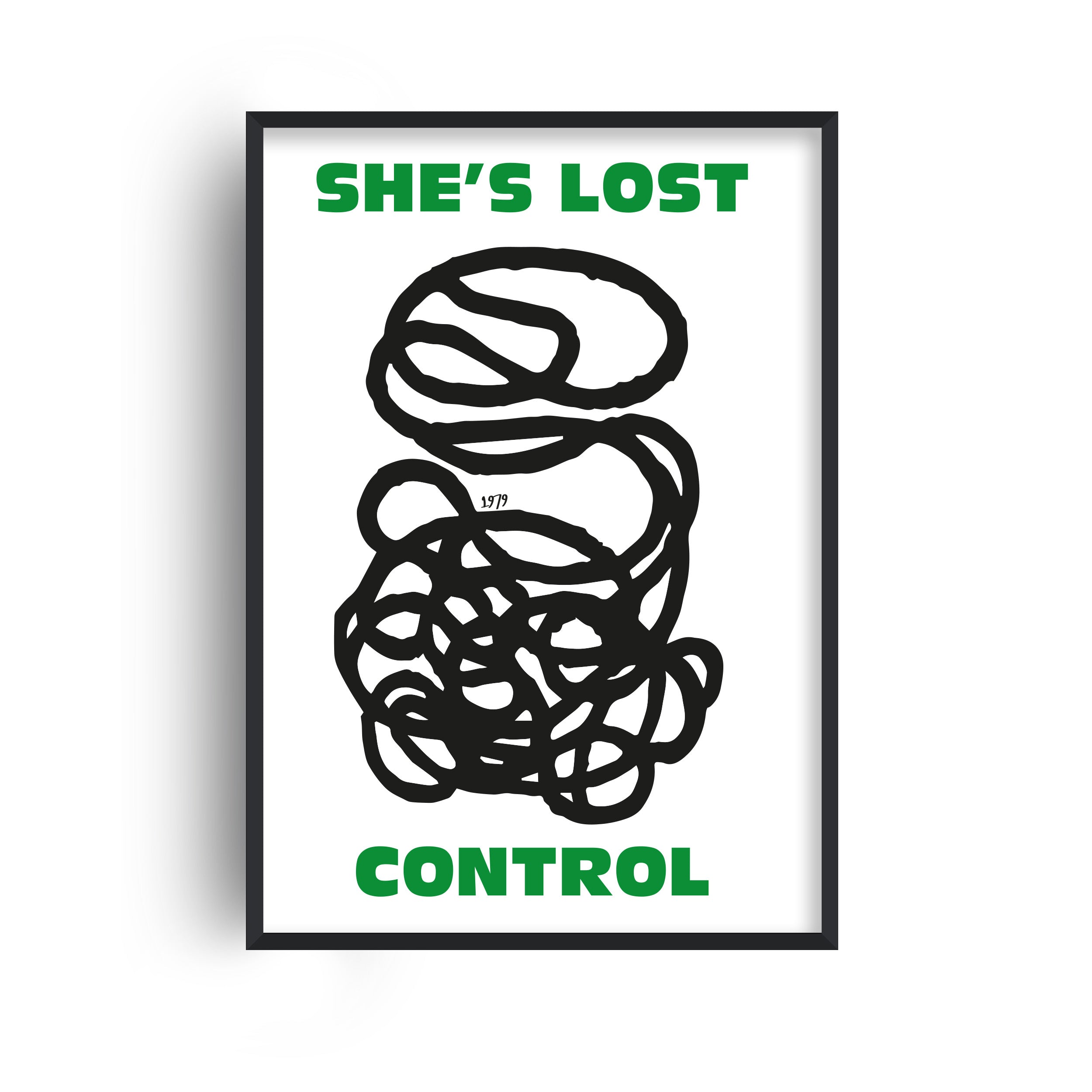 She's Lost Control Joy Division Music Inspired Giclée Art Print