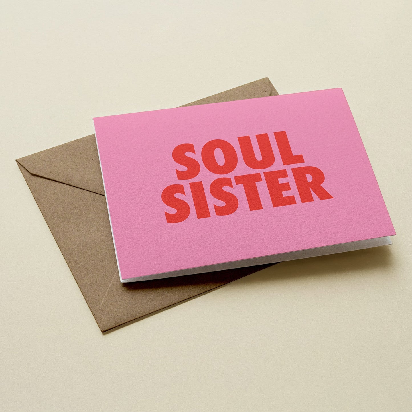 Soul Sister Playful Greetings Card
