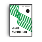 Stand And Deliver Adam And The Ants Music Inspired Giclée Art Print