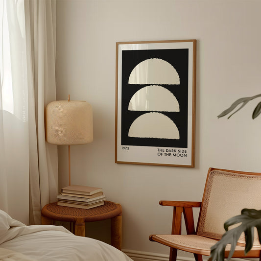 The Dark Side of the Moon abstract Giclée Art Print