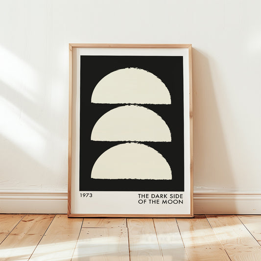 The Dark Side of the Moon abstract Giclée Art Print