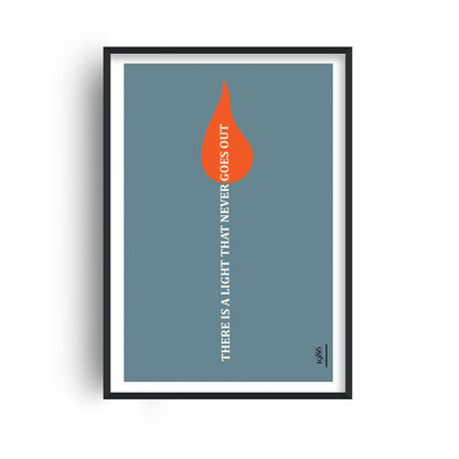 There Is A Light That Never Goes Out retro Giclée Art Print