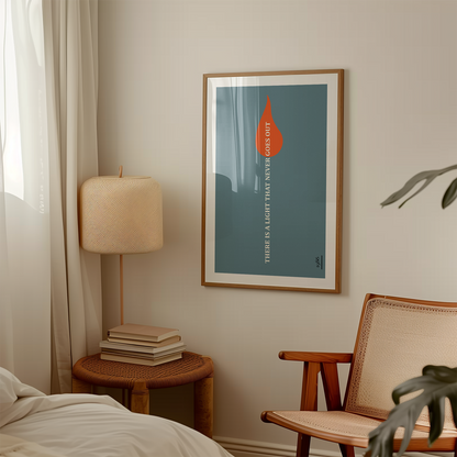 There Is A Light That Never Goes Out retro Giclée Art Print