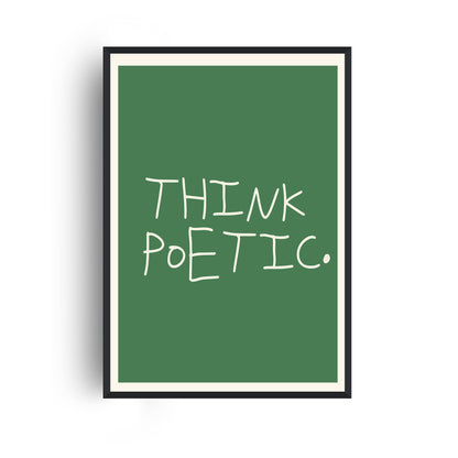 Think Poetic Retro Giclée Art Print