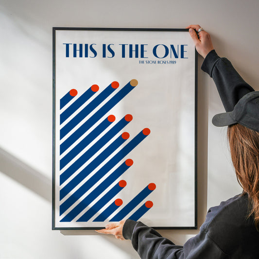 This is the one Manchester United Football Fanclub Giclée Art Print