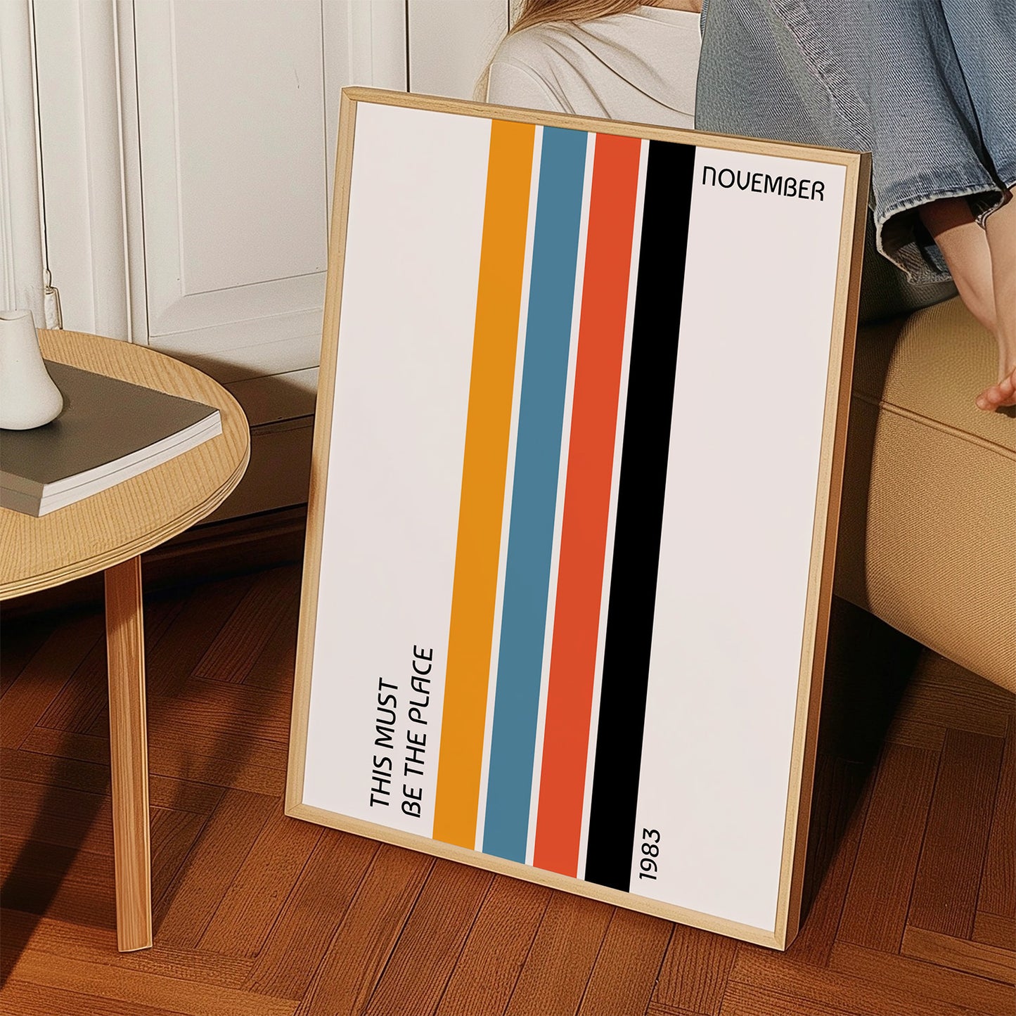 This must be the place retro Giclée Art Print