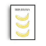 Bananas French Giclée Retro Art Print