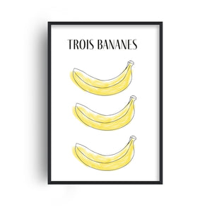 Bananas French Giclée Retro Art Print