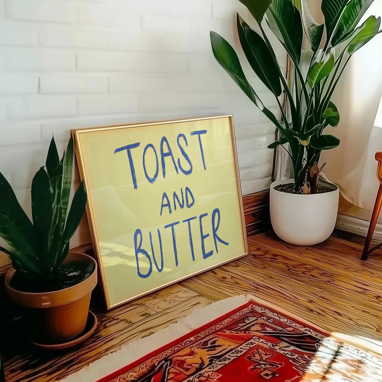 Toast and Butter Retro Giclée Art Print