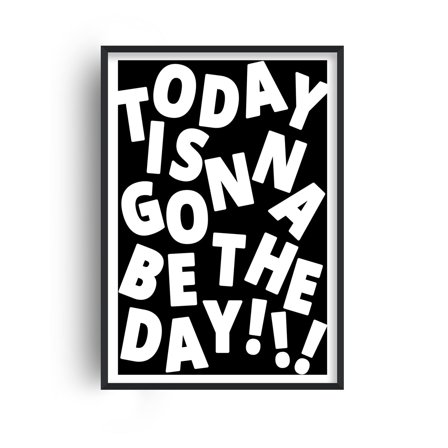Today Is Gonna Be The Day Retro Music Giclée Art Print