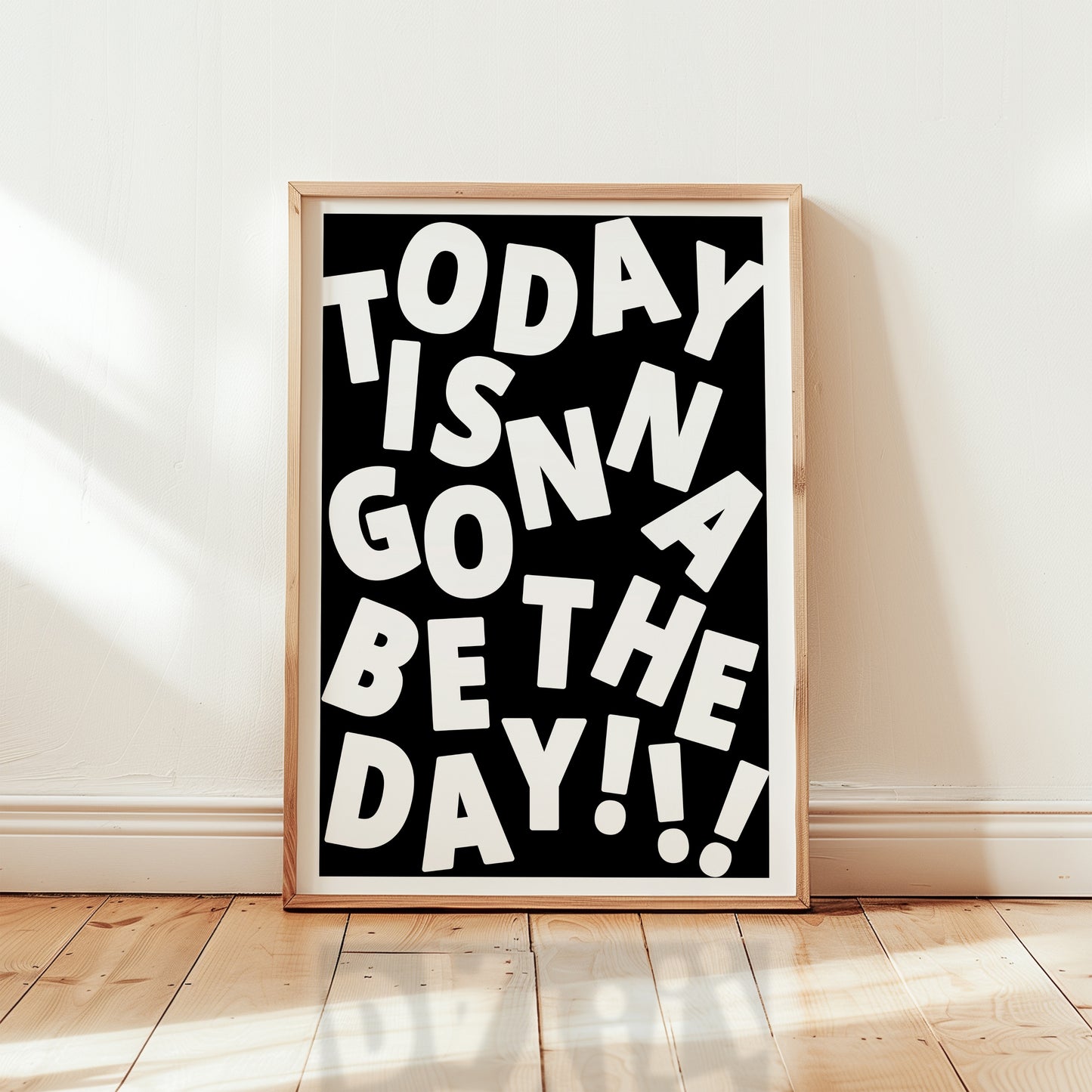Today Is Gonna Be The Day Retro Music Giclée Art Print