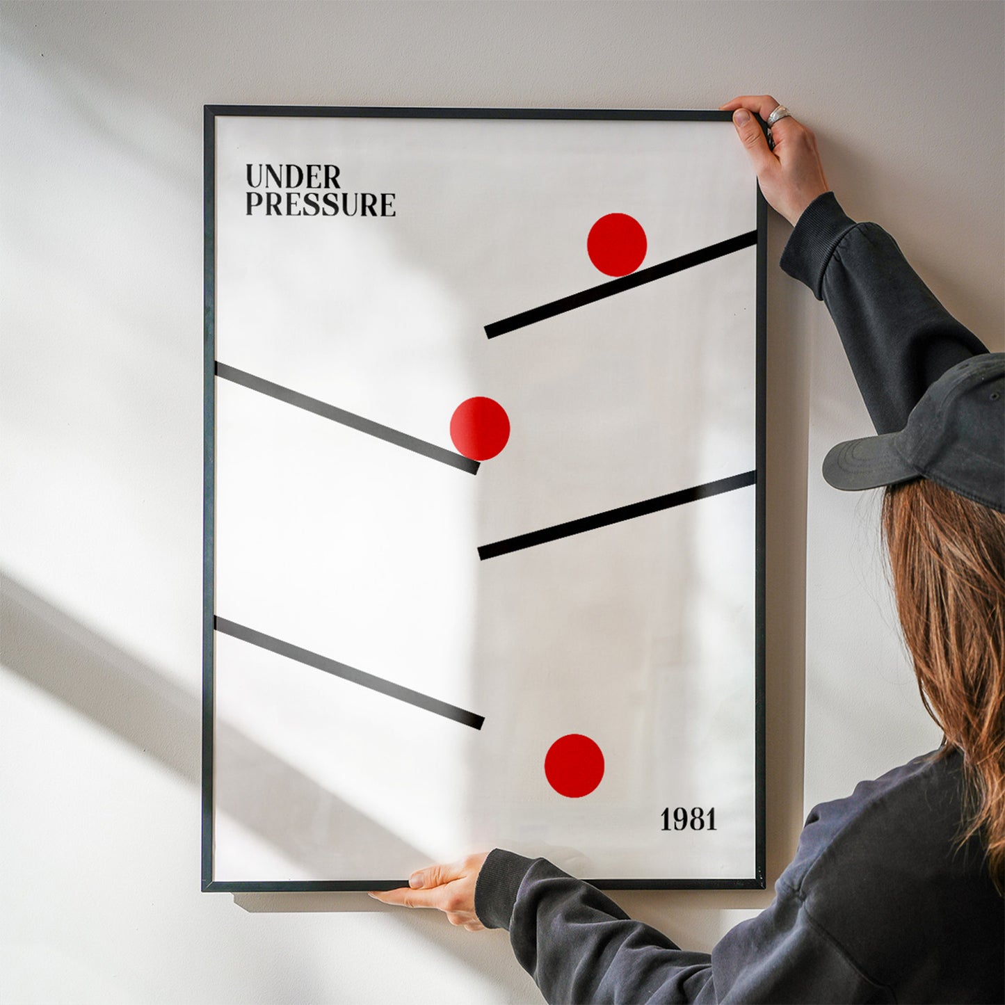 Under Pressure retro Giclée Art Print
