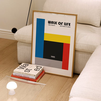 SECONDS SALE Walk Of Life Music Giclée Art Print