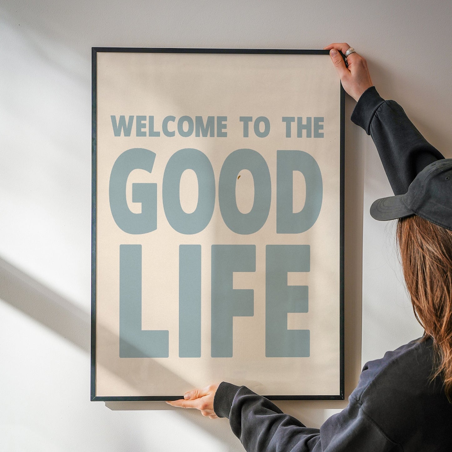 Welcome To The Good Life Retro Giclée Art Print