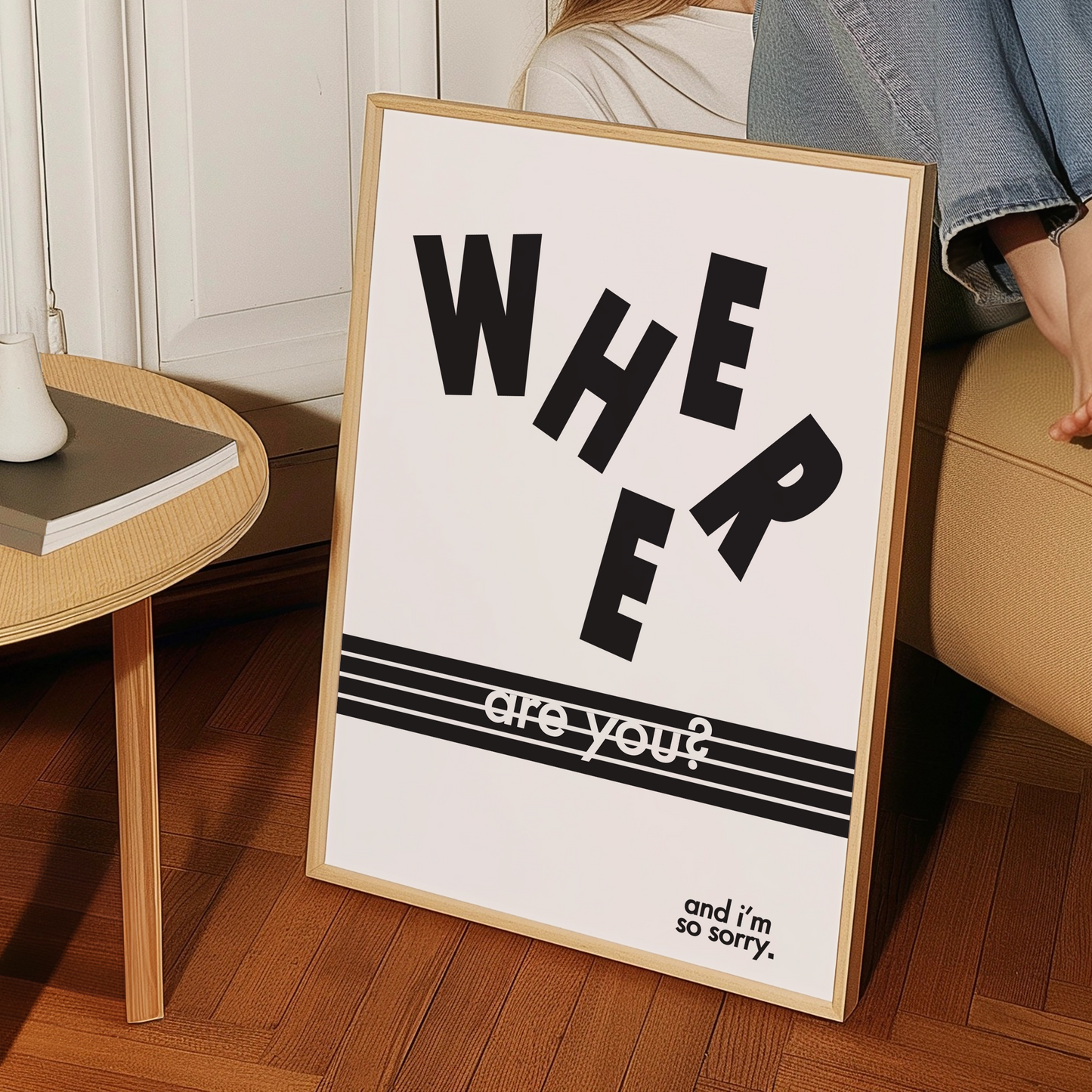 Where Are You Retro Music Giclée Art Print