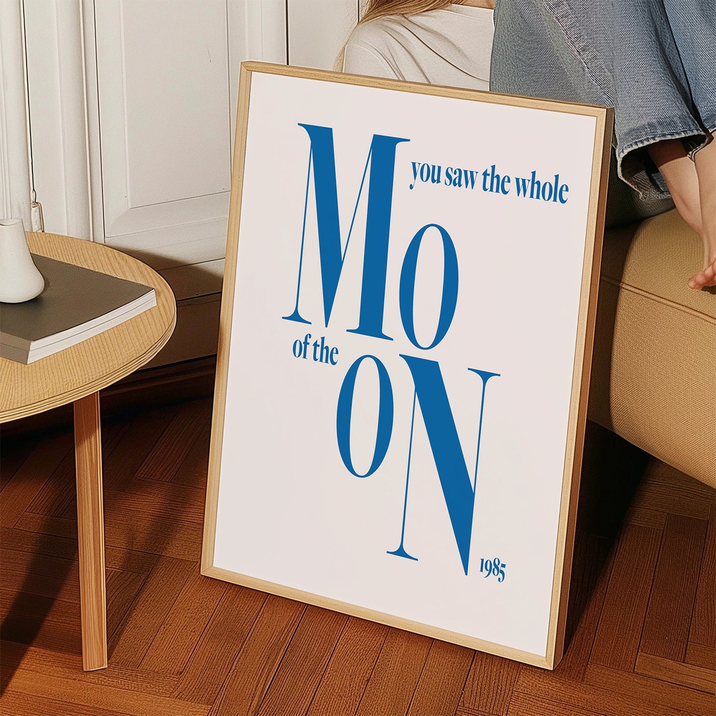 Whole of the Moon Retro Giclée Art Print