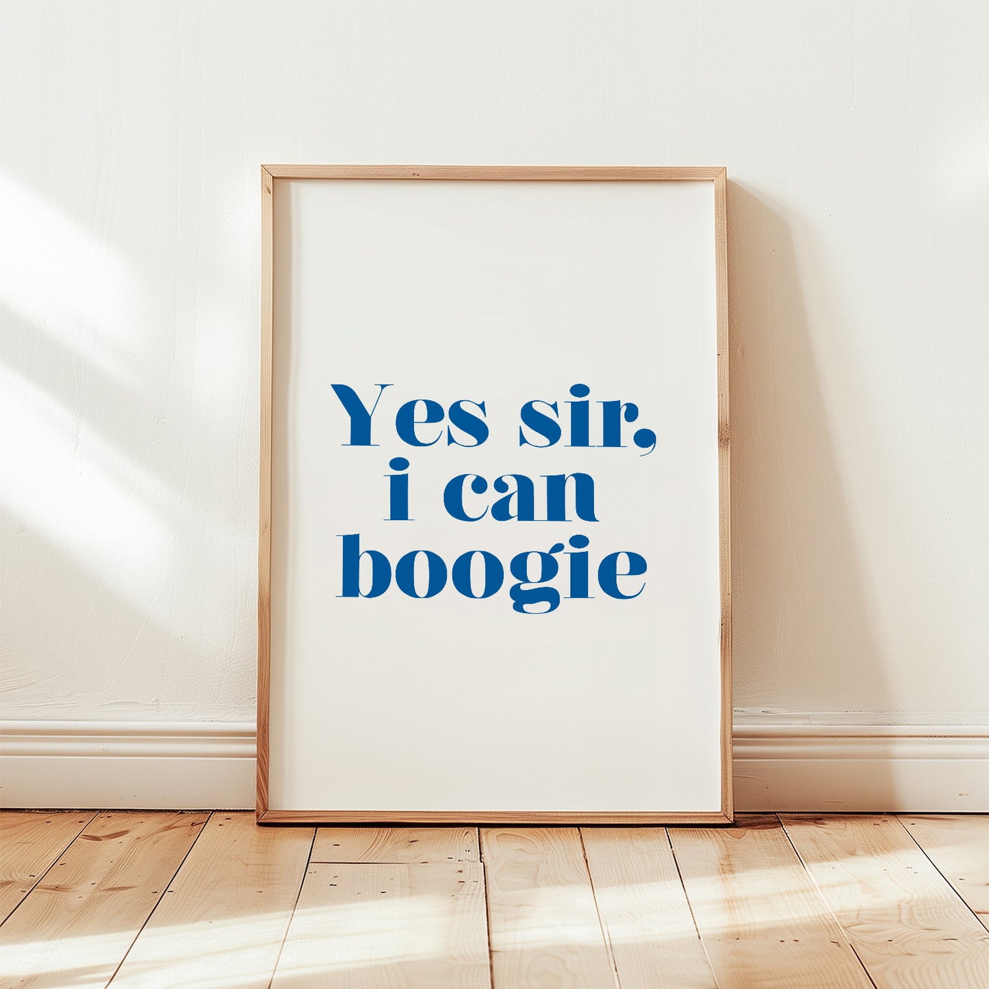Yes sir I can Boogie Giclée Art Print