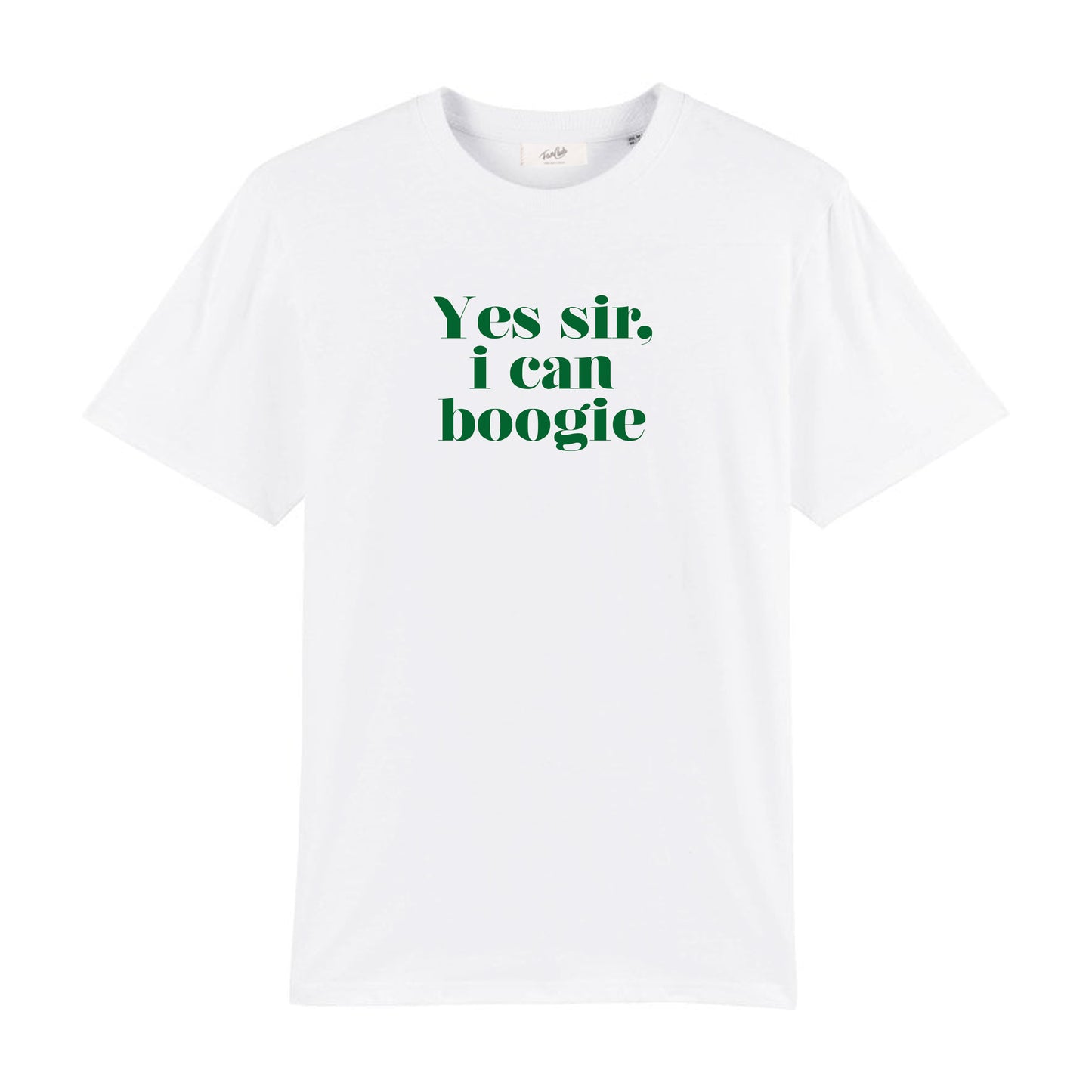 Yes sir I can Boogie oversized retro slogan t-shirt