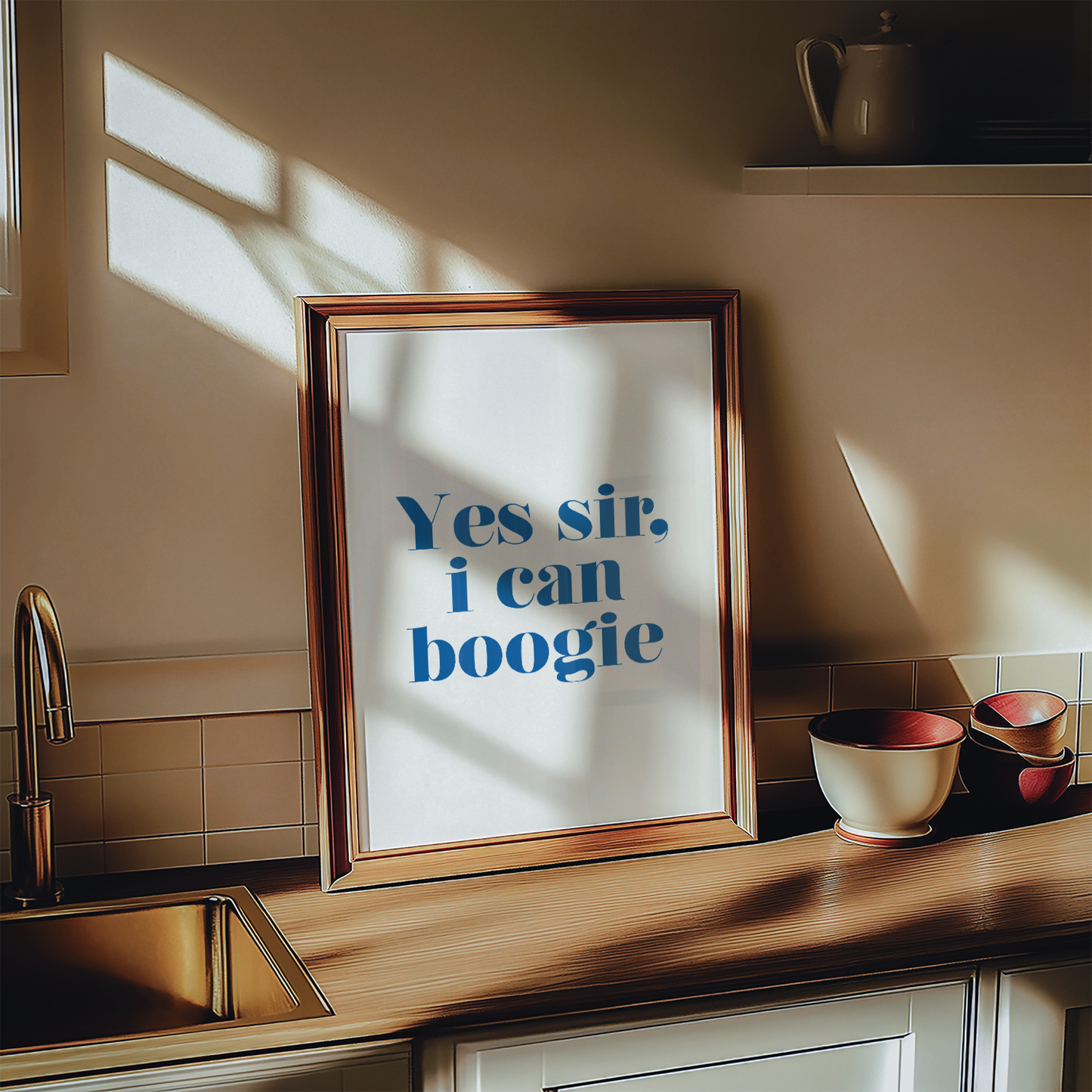 Yes sir I can Boogie Giclée Art Print